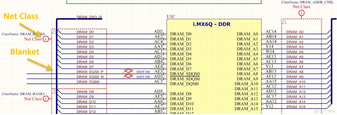 如何扇出并完成DDR3与CPU上之间的信号走线（开启颜色标识，ad09有此功能）_f5_02